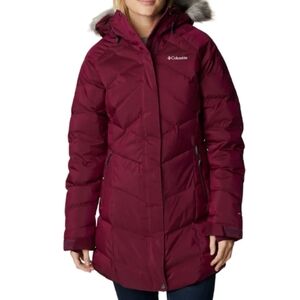Columbia Women’s Lay D Down™ II Mid Winter Jacket Marionberry Sheen Size Medium